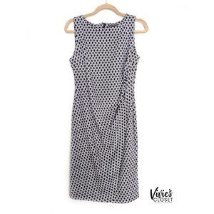 Covington Petite Geometric Sleeveless Dress Sz LG